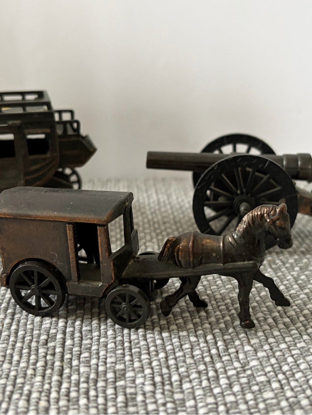 Lot Of 3 miniature vintage die-cast metal collectible pencil sharpeners